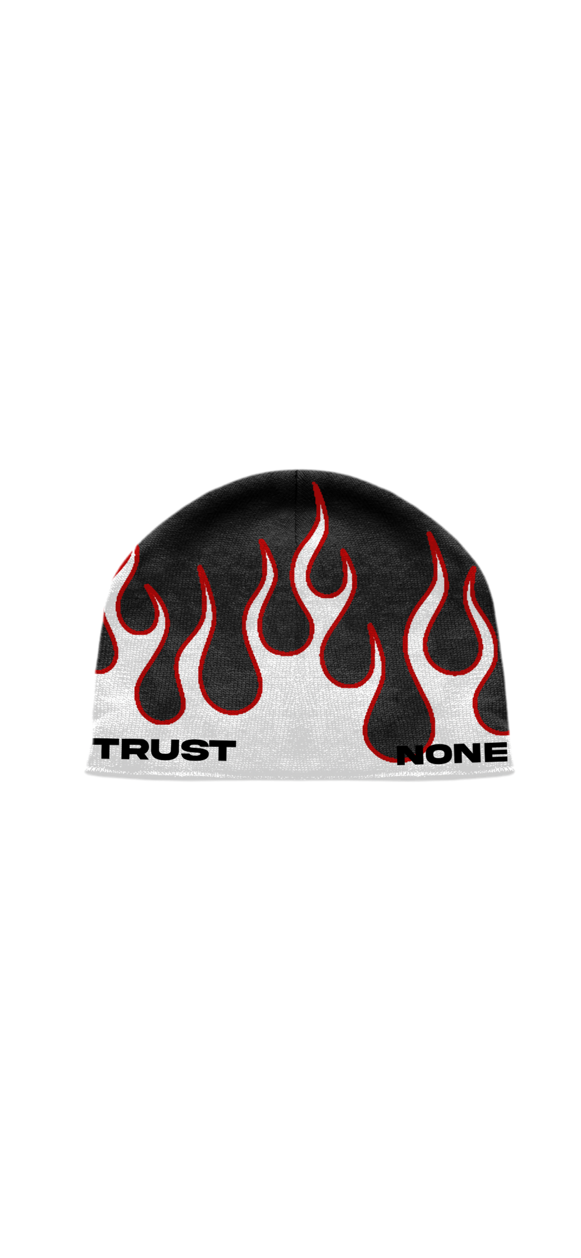“Trust None” Flamed Beanie